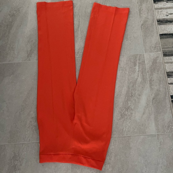 NWT. Zara Pumpkin High-Waist Trousers. M. Waist 15" flat, rise 11", inseam 35" - Picture 5 of 6